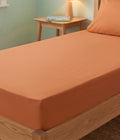 HushDry™ 2-in-1 Waterproof Fitted King Single Sheet Viscose from Bamboo Hazel