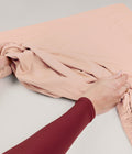 HushDry™ 2-in-1 Waterproof Fitted Queen Sheet Viscose from Bamboo Blush