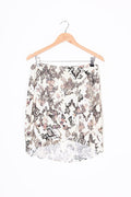 IRO Womens Cream Mini Skirt Size 42