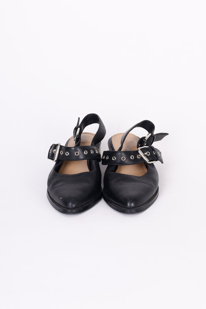 Isabella Anselmi Womens Black Shoes Size EU 39