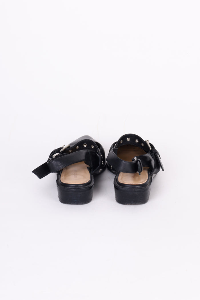 Isabella Anselmi Womens Black Shoes Size EU 39