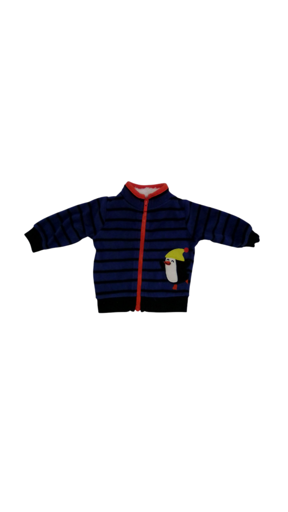 Jacket: Blue W Penguin