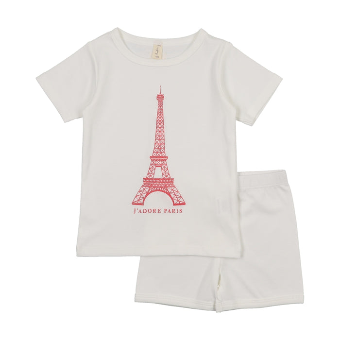 Jadore Paris Short Sleeve Lounge Set