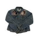 Jean Jacket with Sequin Patches