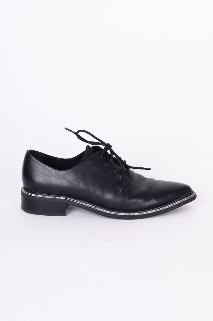 Jo Mercer Womens Black Shoes Size EU 39