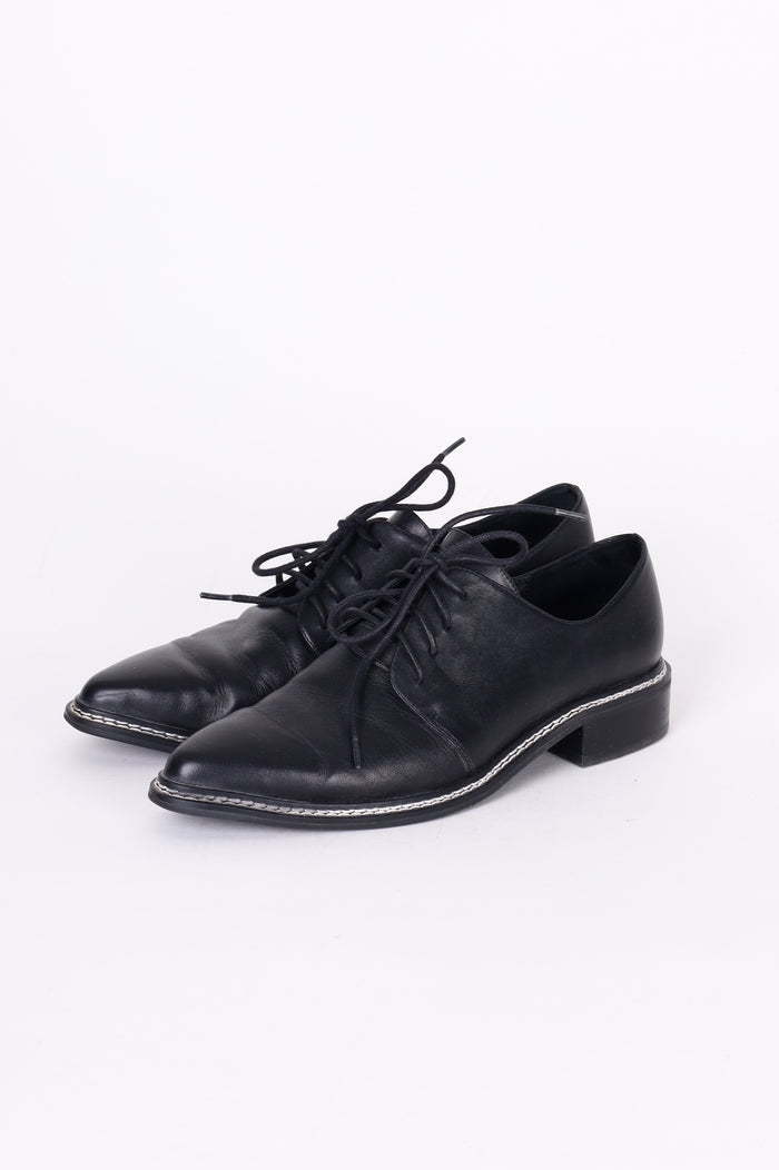 Jo Mercer Womens Black Shoes Size EU 39