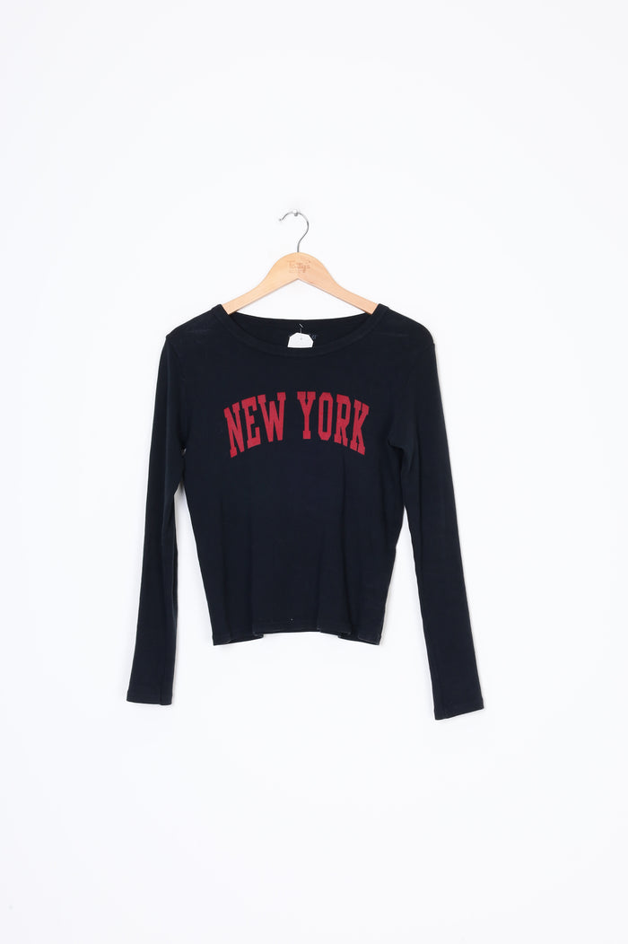 John Galt Womens Black Top Size M