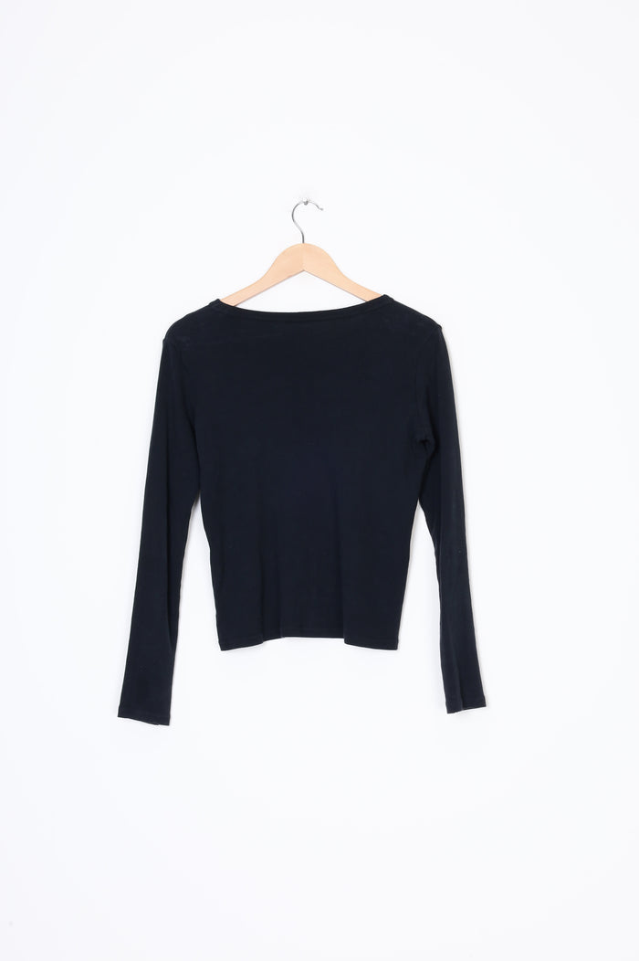 John Galt Womens Black Top Size M