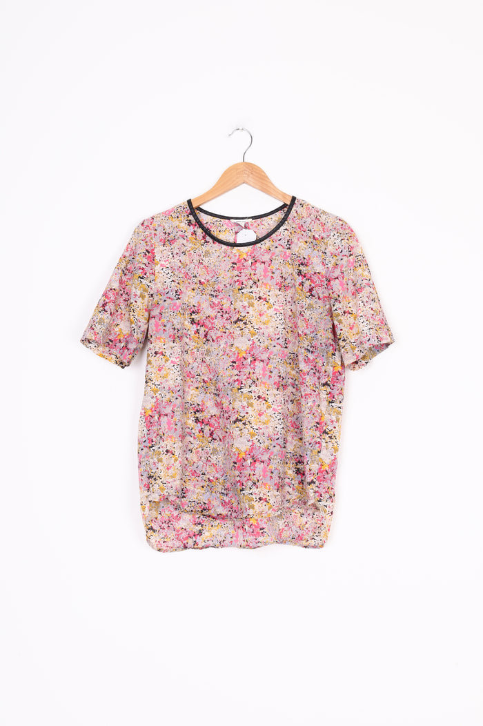 Juliette Hogan Womens Pink Top Size 10