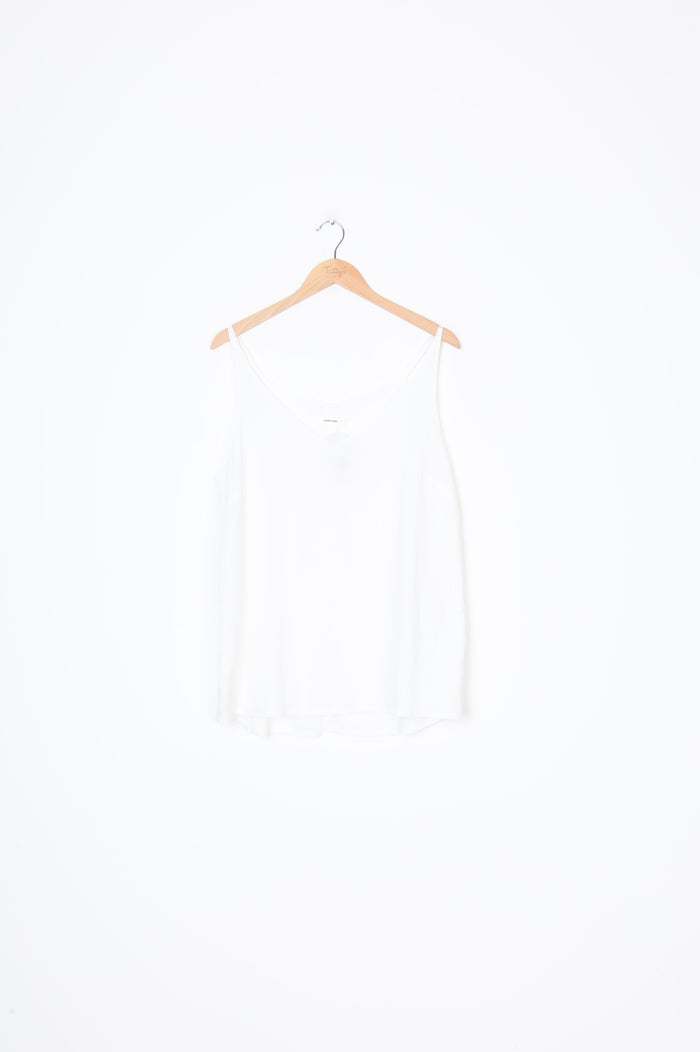 Juliette Hogan Womens White Top Size L