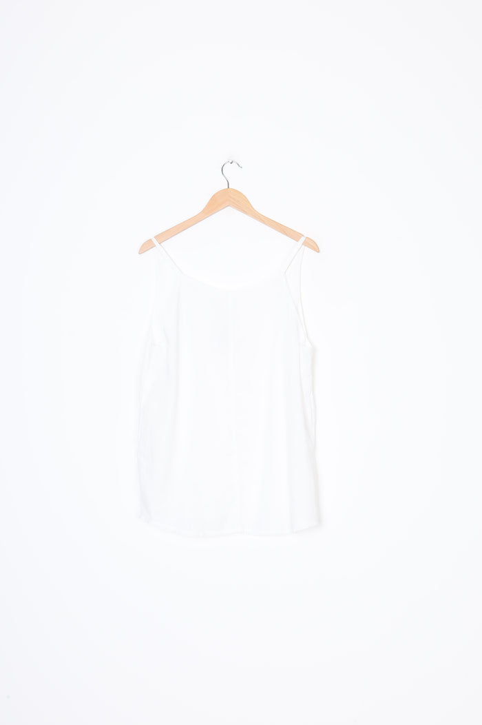 Juliette Hogan Womens White Top Size L