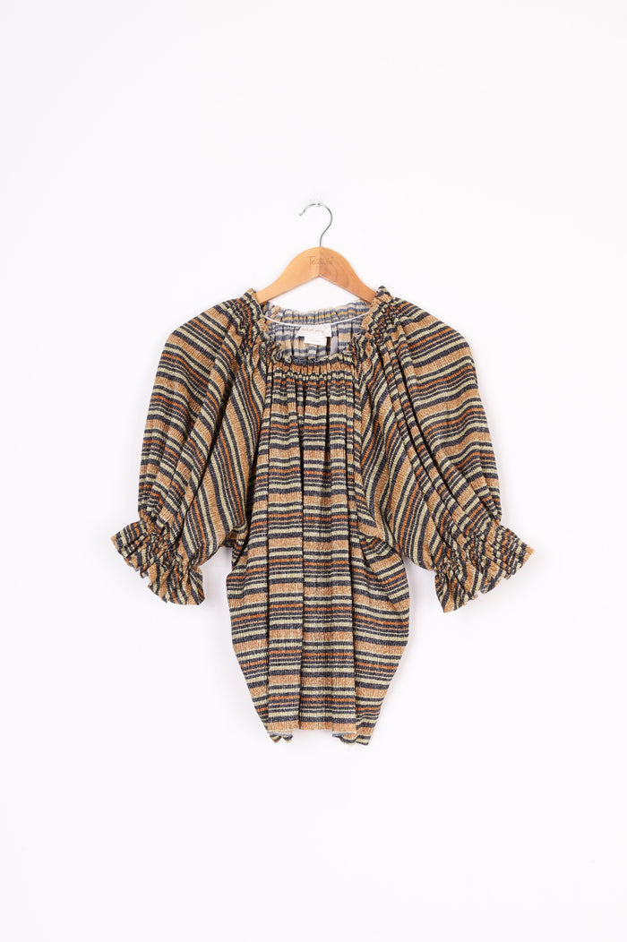 Karen Walker Womens Yellow Top Size 6