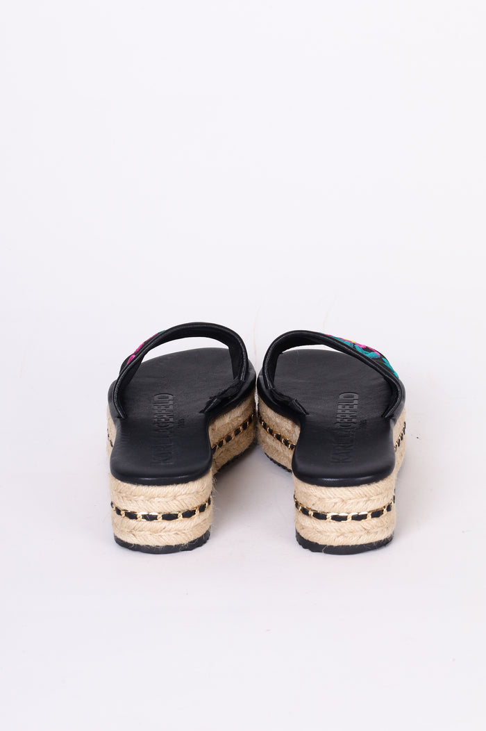 Karl Lagerfeld Womens Black Shoes Size EU 38
