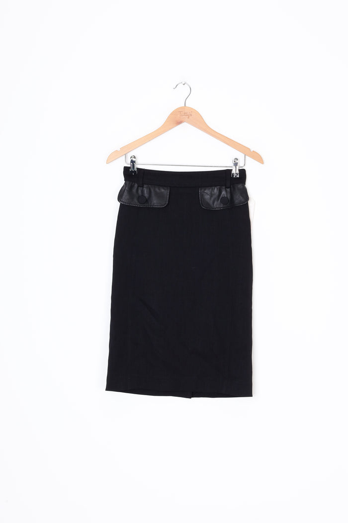Kate Sylvester Womens Black Skirt Size S