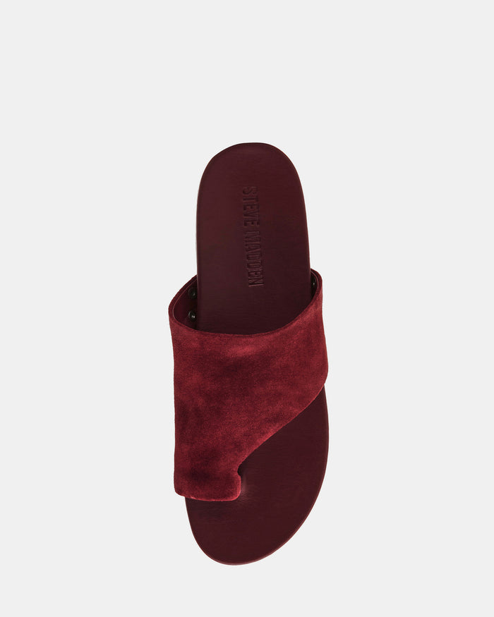 KESSEY RUST SUEDE
