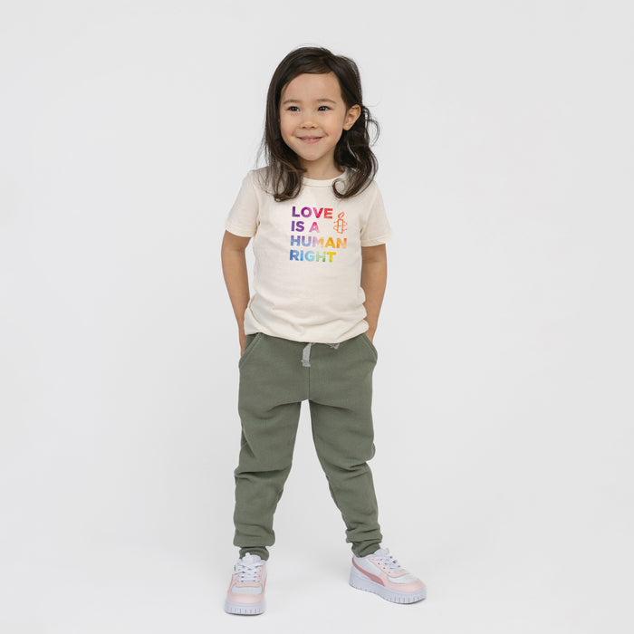 Cloud Short Sleeve Tee - Tees - Love is a Human Right - 0-3 months - mini mioche
