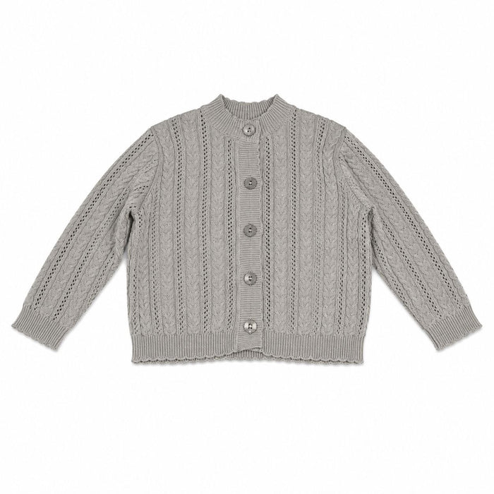 Knit Basics Scalloped Knit Cardigan