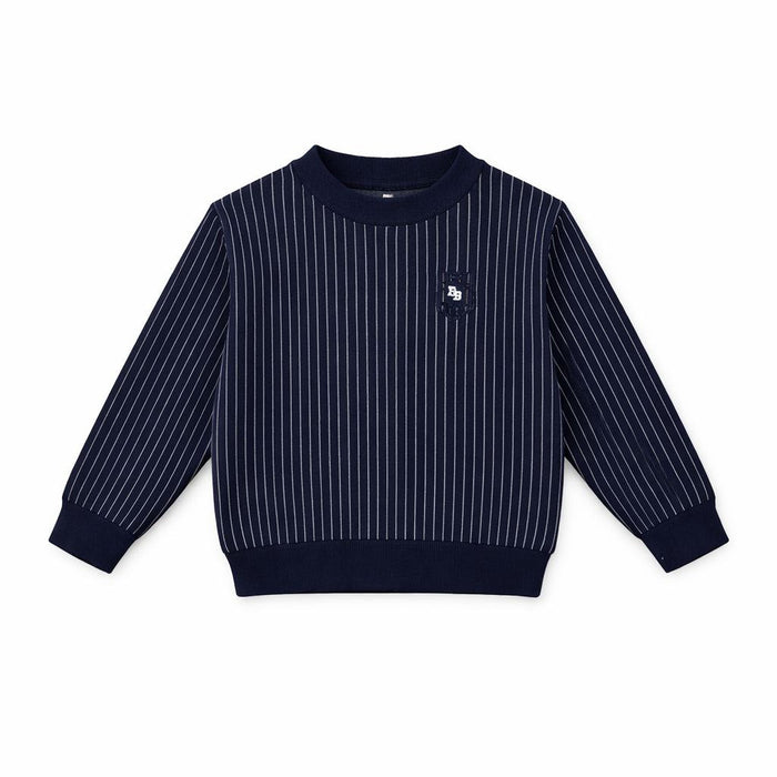 Knit Pinstripe Knit Top - Boys