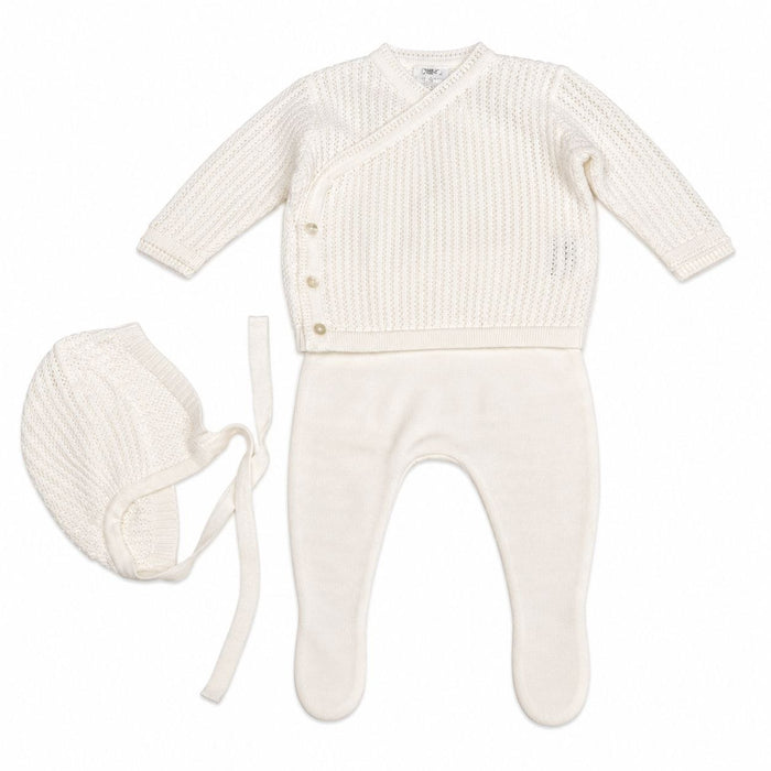 Knit Wrap Footie Set
