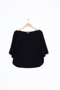 Kowtow Womens Black Top Size M