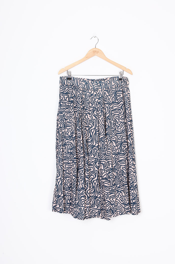 Kowtow Womens Pink Skirt Size L