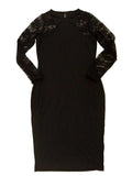 lace long sleeve dress