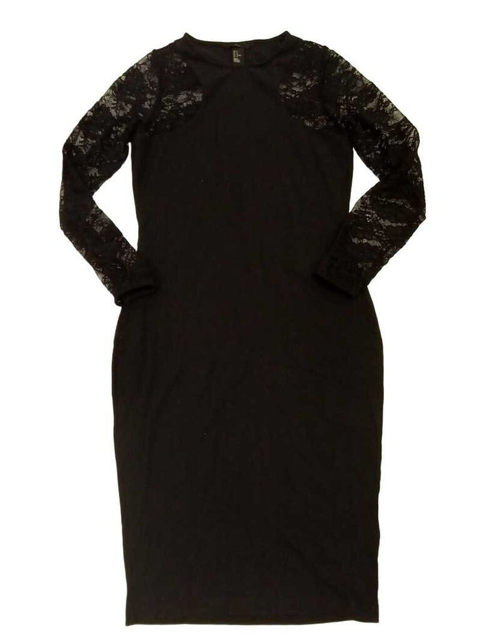 lace long sleeve dress