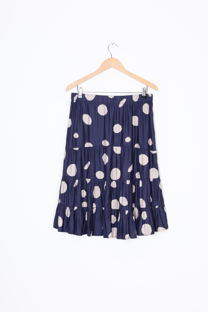 Lania the Label Womens Blue Skirt Size 14