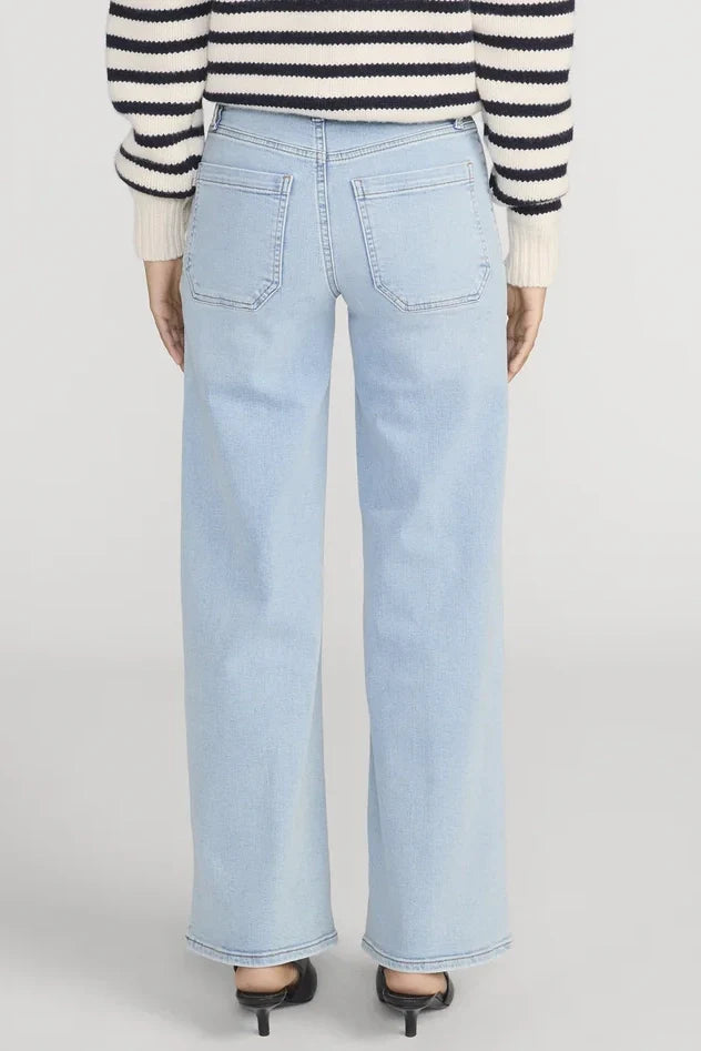 Le Slim Palazzo Modernist Pocket Jeans FRAME