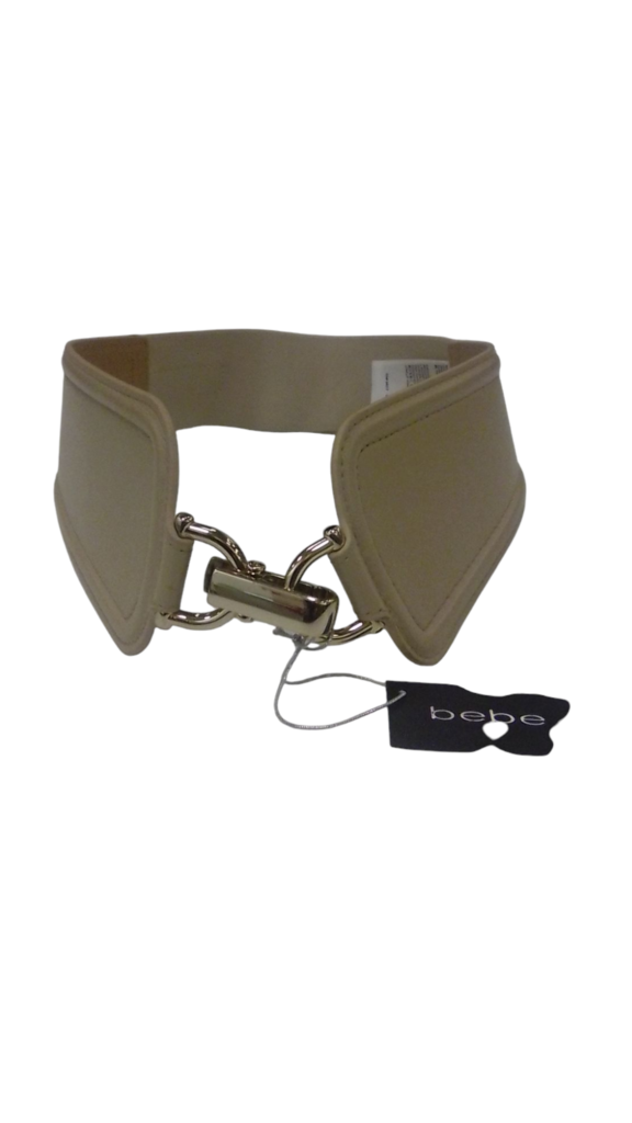 Leather Belt/Gold Clasp