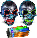LED Mask & LED Gloves Set