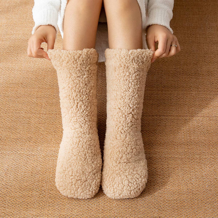 Leg Warmer Indoor Plush Navy