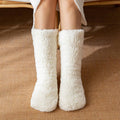 Leg Warmer Indoor Plush White