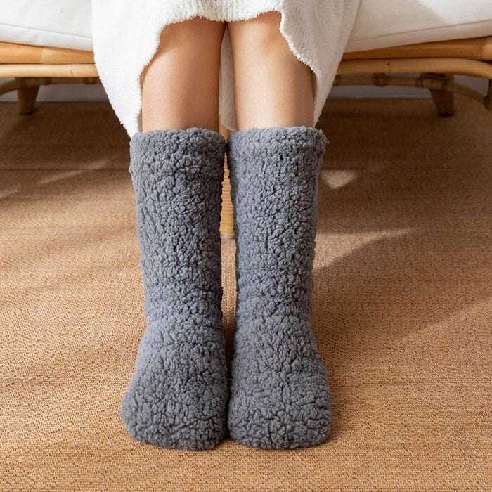 Leg Warmer Indoor Plush White