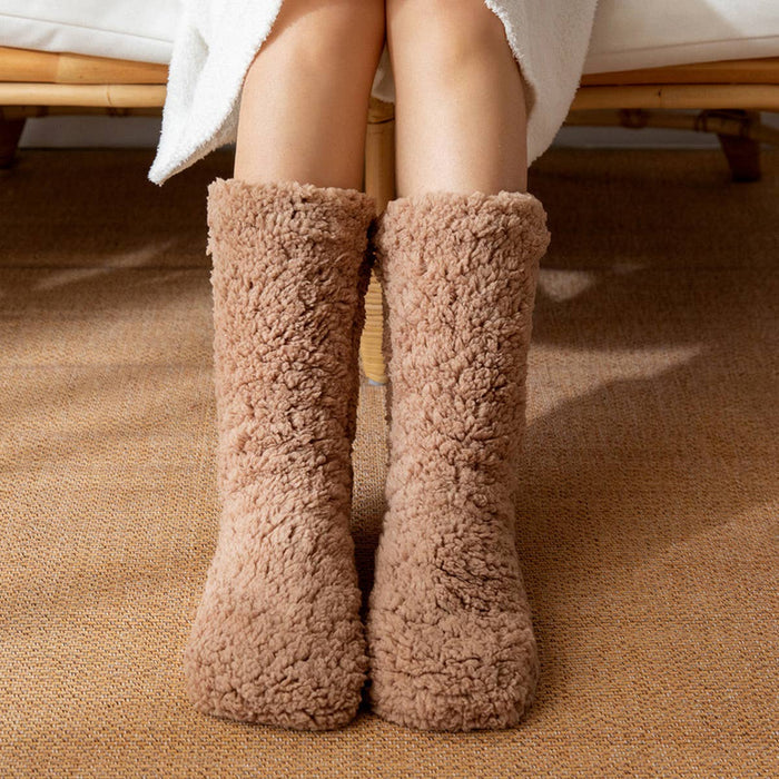 Leg Warmer Indoor Plush White