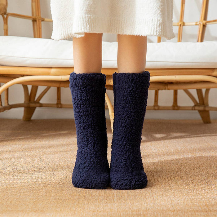 Leg Warmer Indoor Plush White