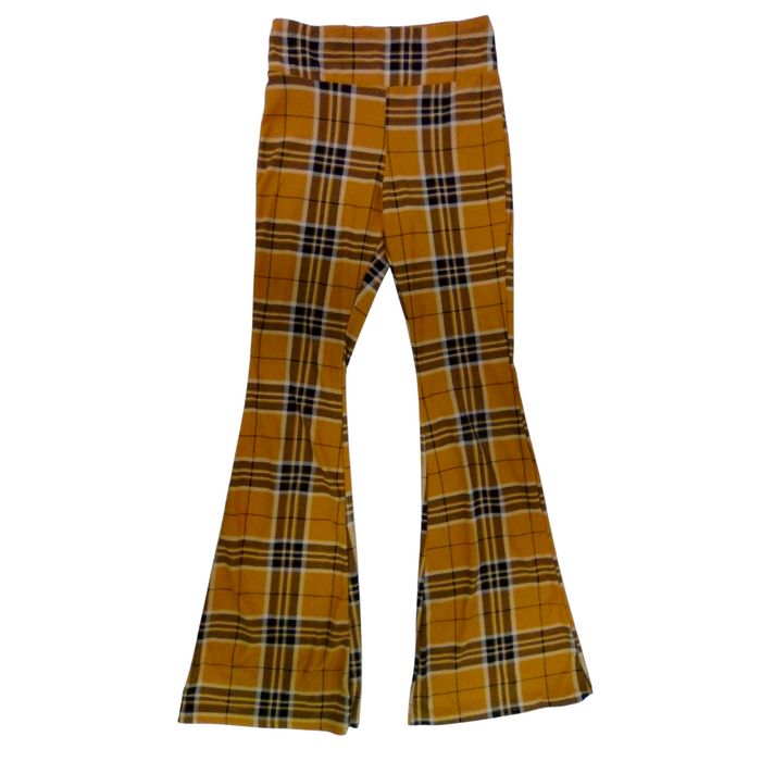 Leggings: Flare Yellow Pl