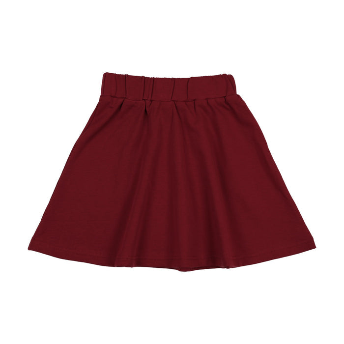 Letter Patch Skirt