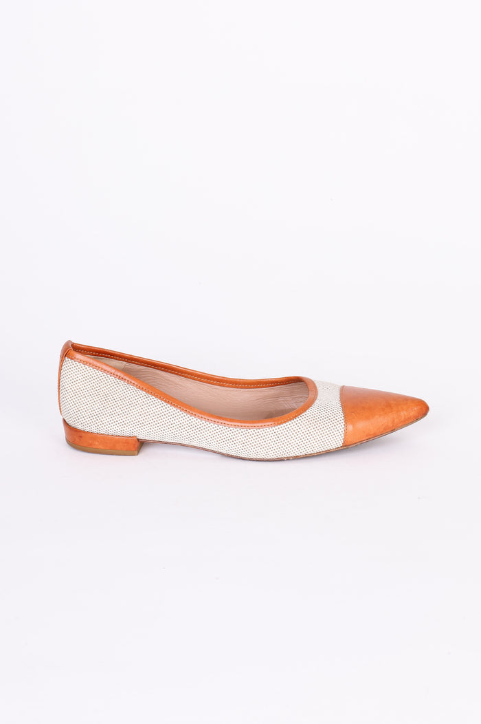 L.K. Bennett Womens Beige Shoes Size EU 35