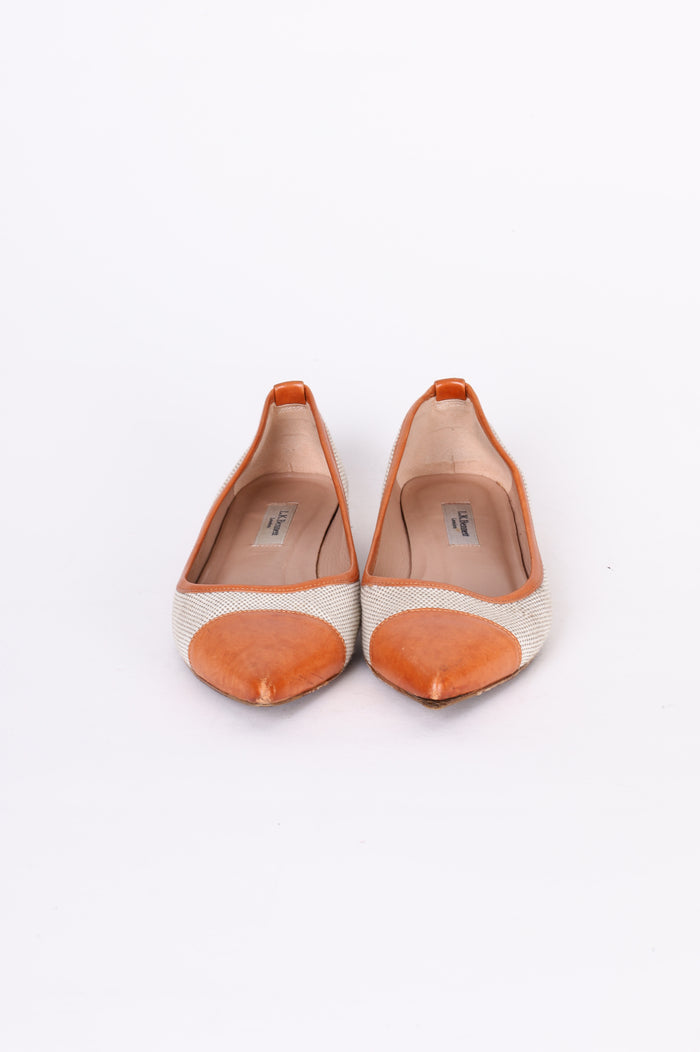 L.K. Bennett Womens Beige Shoes Size EU 35