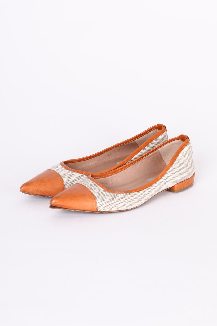 L.K. Bennett Womens Beige Shoes Size EU 35