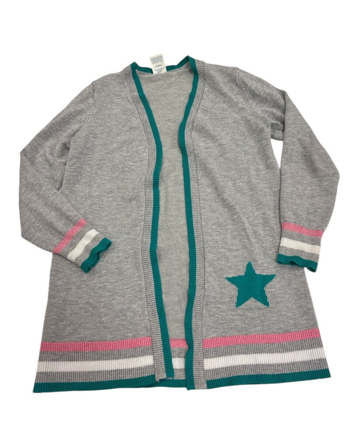Long Sleeve Cardigan - Stripes