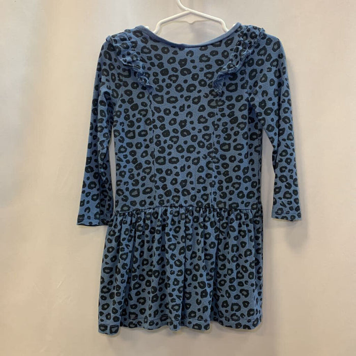 Long Sleeve Dress: Leopard