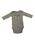 Long Sleeve Onesie: Forest Bear
