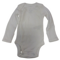 Long Sleeve Onesie: WHite