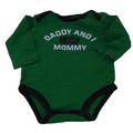 Long Sleeve Onesie:Green