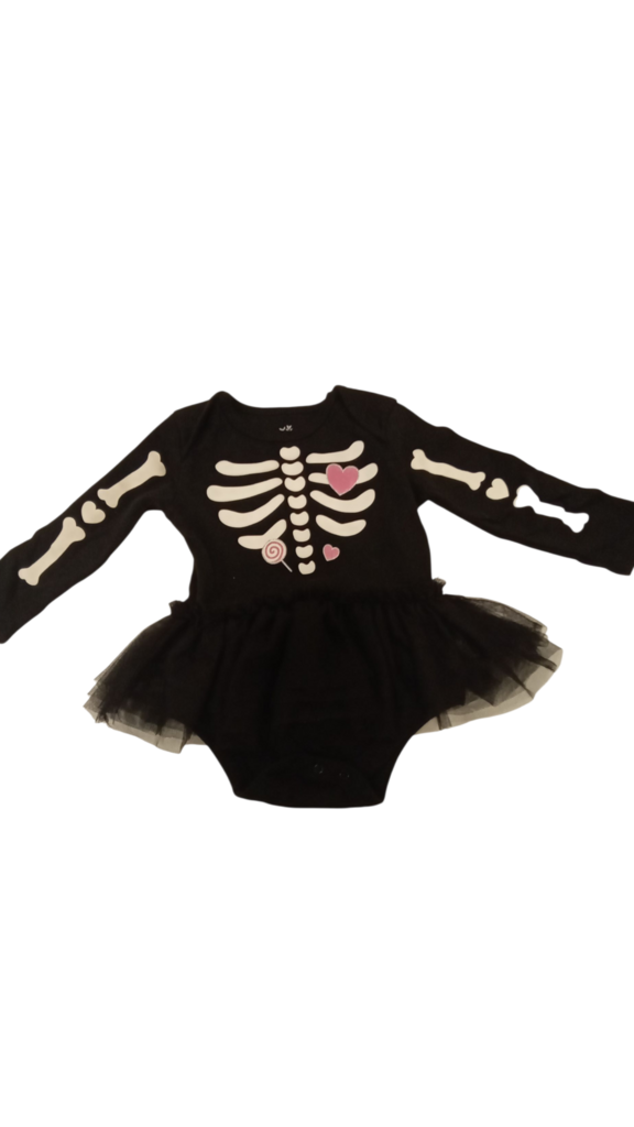 Long Sleeve Onesie:Skelot