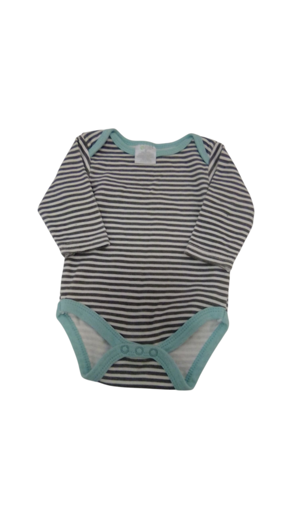Long Sleeve Onesie:Stripe