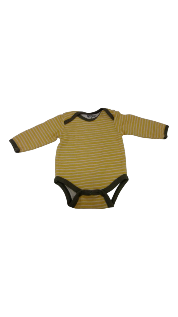 Long Sleeve Onesie:Yellow
