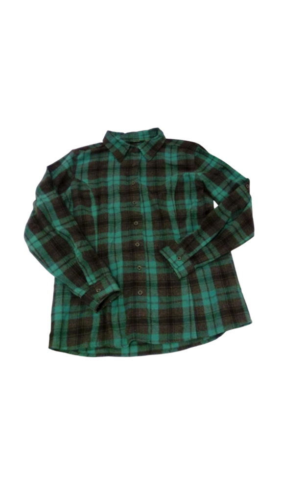Long Sleeve Shirt: Plaid